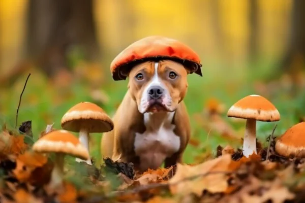 Dogs can eat mushrooms