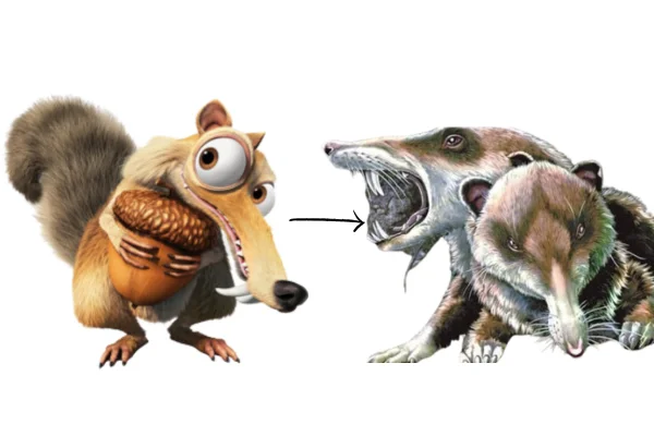 Scrat e Scraty: Esquilos-dentes-de-sabre