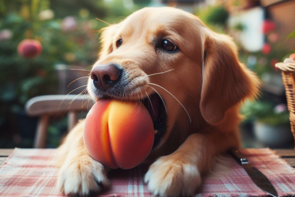 ¿Pueden los perros comer melocotones?