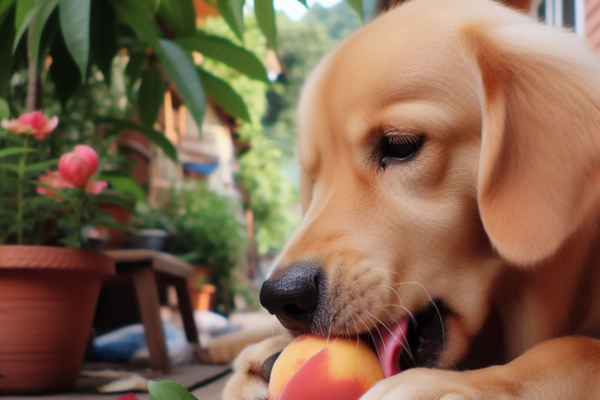 Cachorro pode comer pêssego?