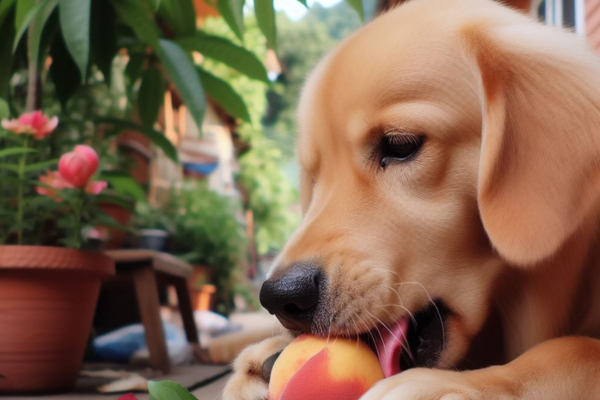 ¿Pueden los perros comer melocotones?