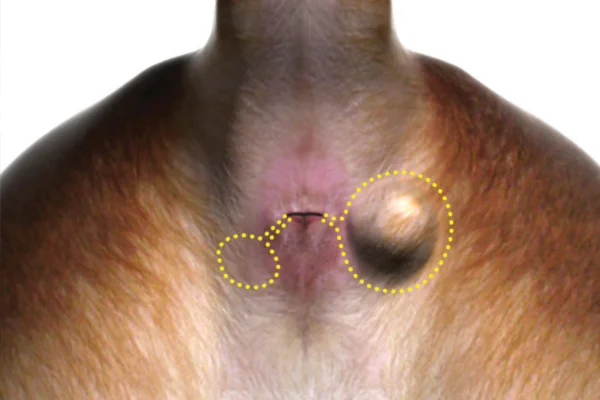 Anal sac cancer in dogs